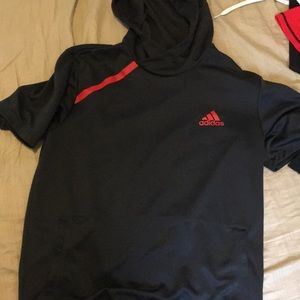Adidas hooded tee
